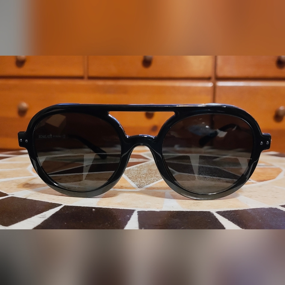Michael Kors Aviator Black on Black